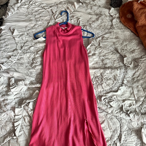 Reformation Pink Skylar Knit Dress - Picture 2 of 2